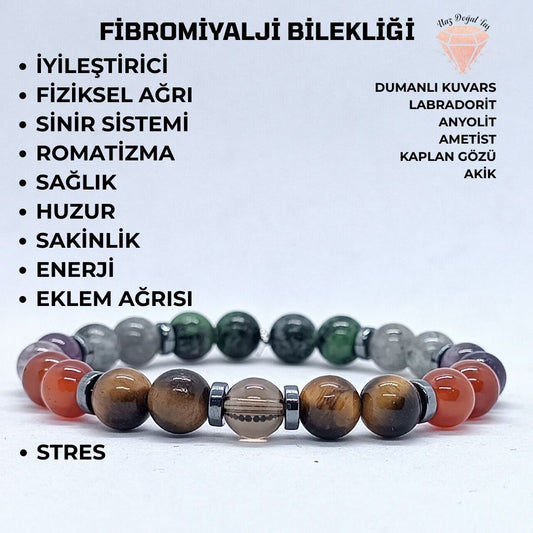 Ağrı Bileklik - Doğal Taş