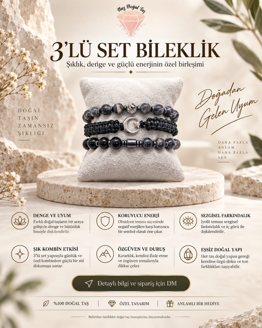 3’lü Bileklik Seti